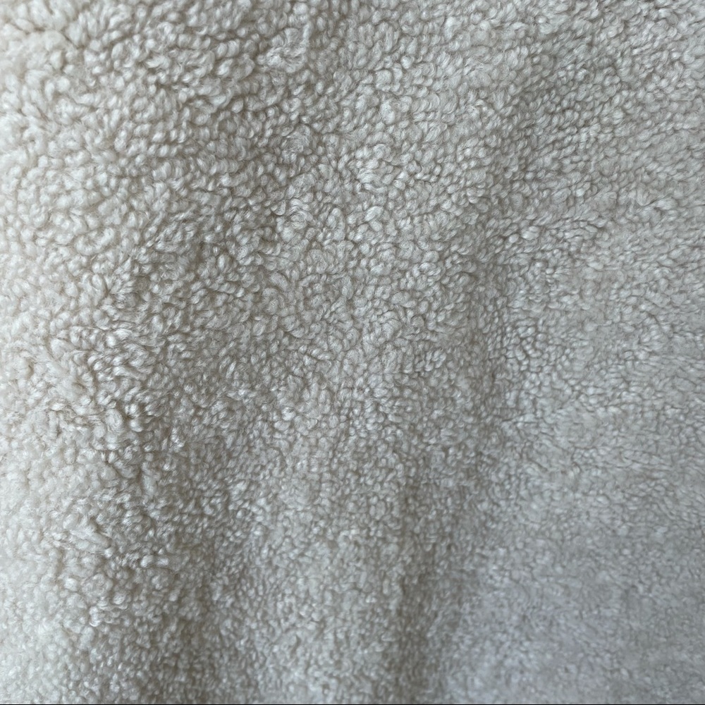 H&M Sherpa teddy coat cream size xs - Picture 9 of 9